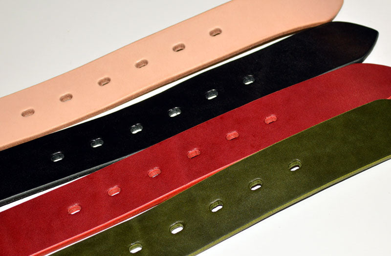 BIG JOHN "VBLT02" HIMEJI LEATHER ORIGINAL BELT (5mm)