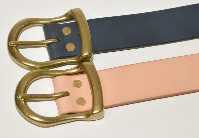 BIG JOHN "VBLT02" HIMEJI LEATHER ORIGINAL BELT (5mm)