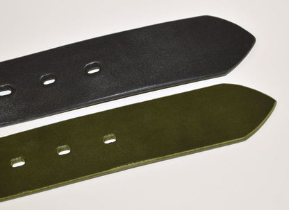 BIG JOHN "VBLT02" HIMEJI LEATHER ORIGINAL BELT (5mm)