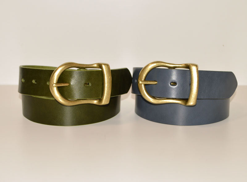 BIG JOHN "VBLT02" HIMEJI LEATHER ORIGINAL BELT (5mm)