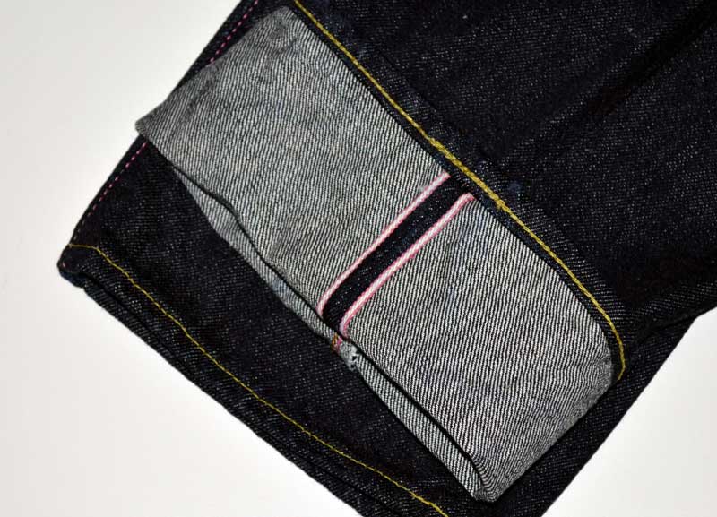 MOMOTARO JEANS "0201" VINRAGE LABEL 15.7oz Denim Slim Straight