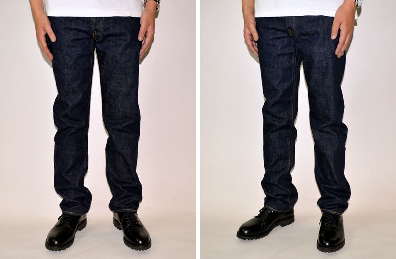 FULL COUNT "1108" Slim Straight Denim