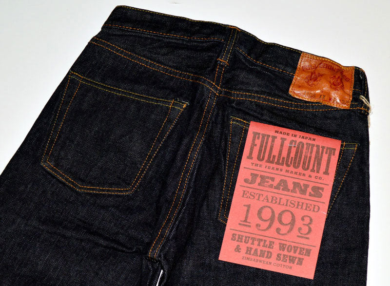 FULL COUNT "1108XX" Slim Straight Denim