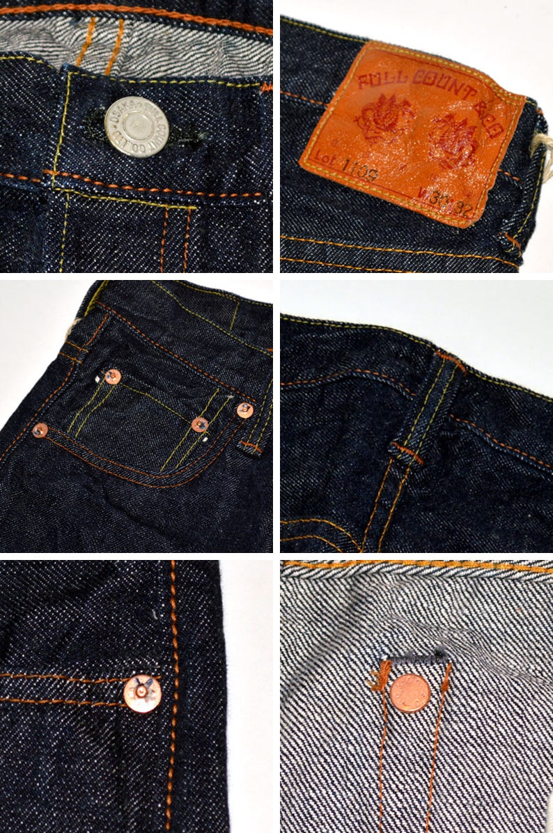 FULL COUNT "1109" Slim Denim