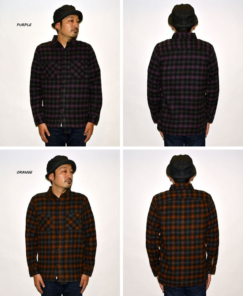 FIVE BROTHER "152100" LIGHT FLANNEL WORK SHIRTS