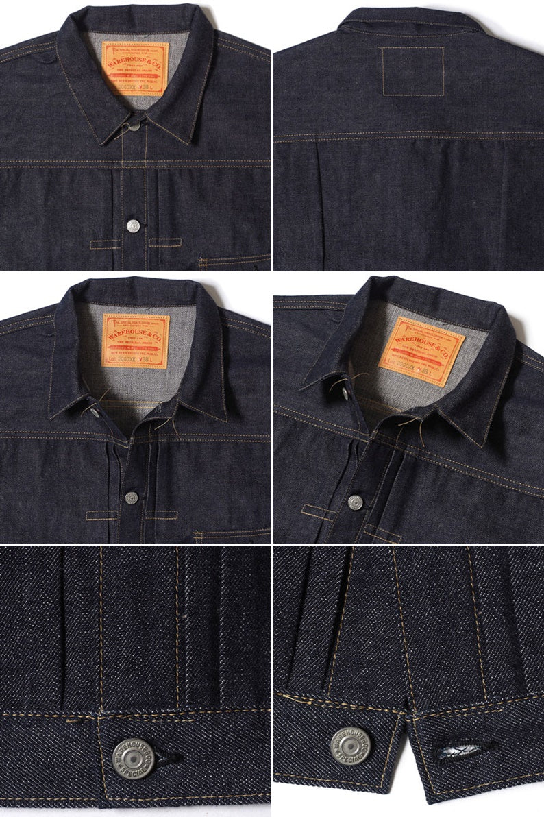 Dead Stock Blue  (WARE HOUSE)  "Lot.2000XX" DENIM JACKET 1946Model