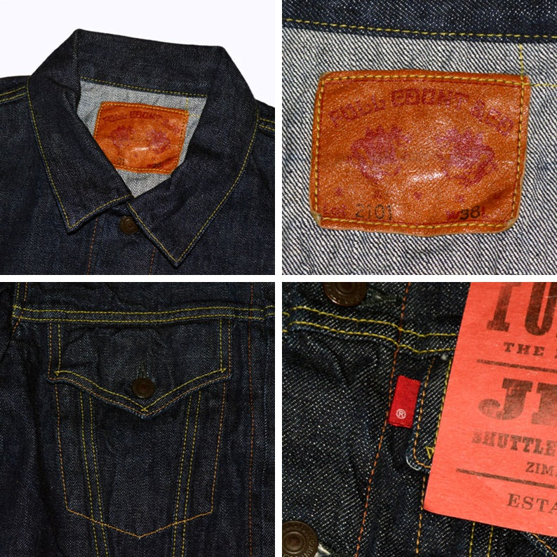 FULL COUNT "2101" 13.7oz Type3 Denim Jacket