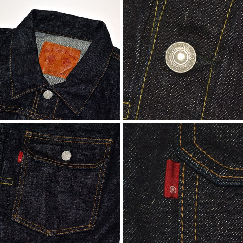 FULL COUNT "2107XX" 15.5oz Type 1 Denim Jacket