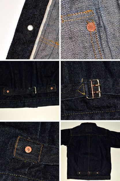 TCB jeans "TCB 30's JK" 30's Jacket 14.1oz 1st DENIM JACKET