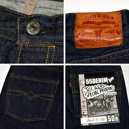 JELADO "JP94313" "313XX" 55Denim 313XX Straight LAST RESORT