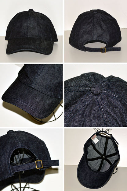 FULL COUNT ”6209” DENIM BASEBALL CAP