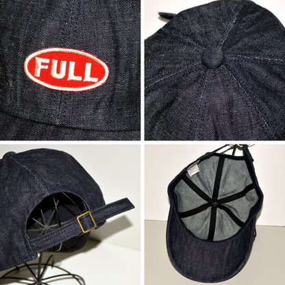 FULL COUNT ”6770” FULL Emblem Denim B.B.Cap