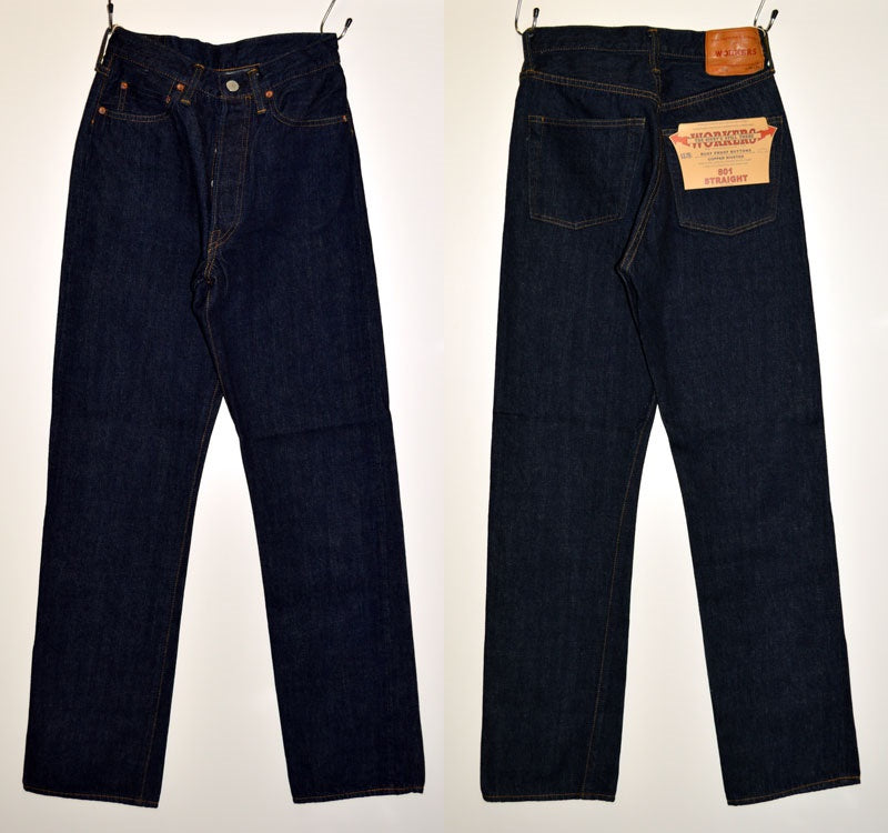 WORKERS "801" 13.75oz DENIM STRAIGHT