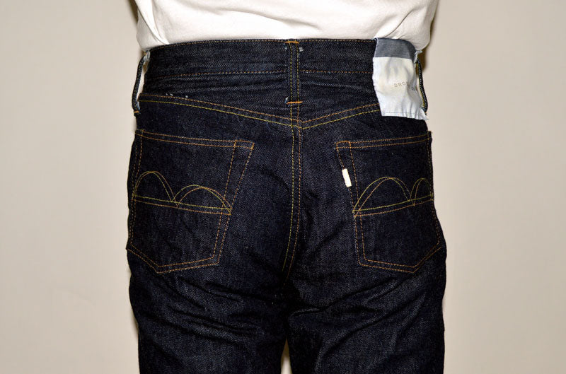 bridge "BR05S" REGULAR STRAIGHT 13.5oz 01DENIM