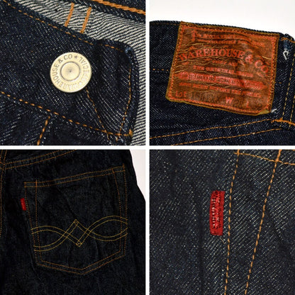 DUCK DIGGER (WARE HOUSE) "DD-1001XX (1947MODEL)" 13.5oz Denim Straight