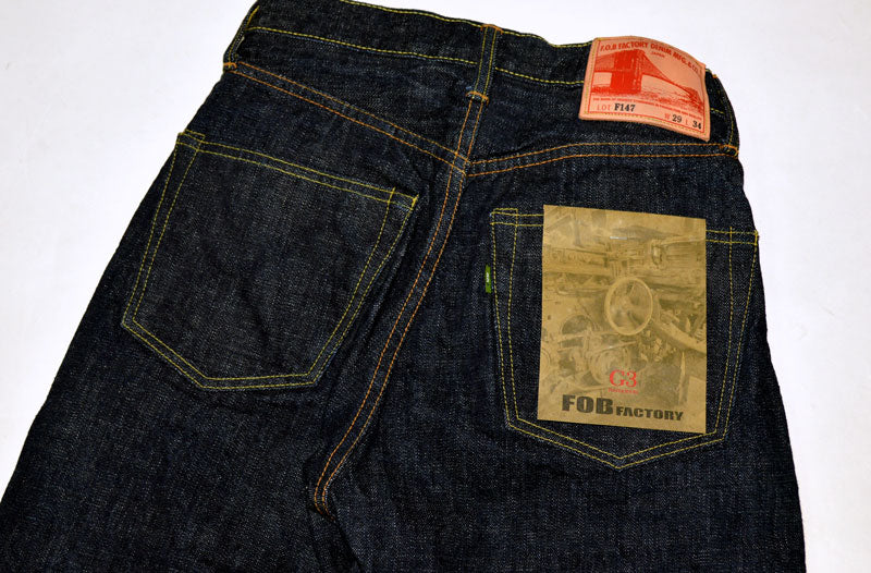 FOB FACTORY "F147" Selvedge Denim 5P