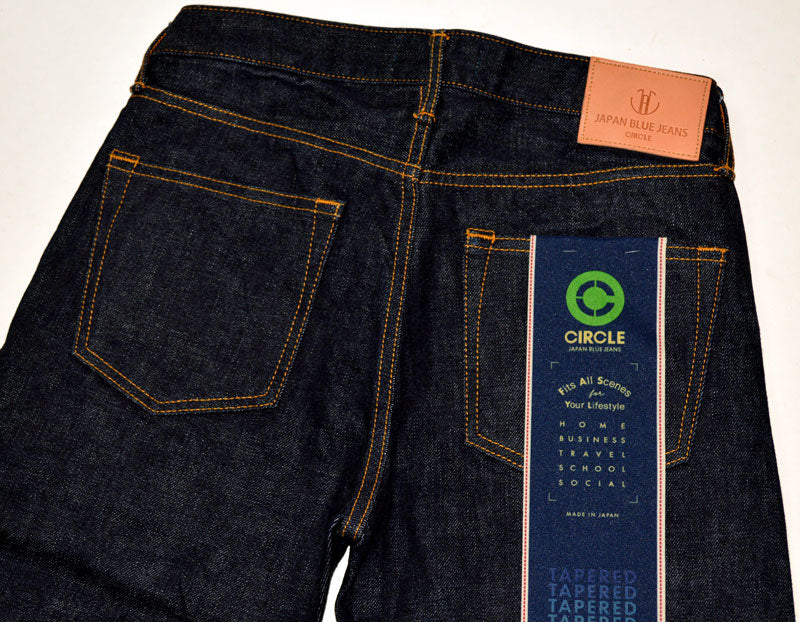 JAPAN BLUE JEANS -CIRCLE- "J201" 14.8oz Denim TAPERED