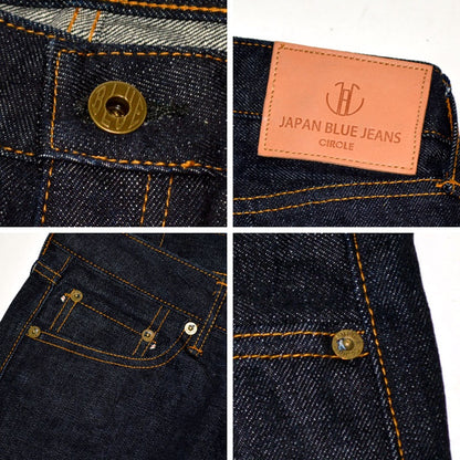 JAPAN BLUE JEANS -CIRCLE- "J201" 14.8oz Denim TAPERED