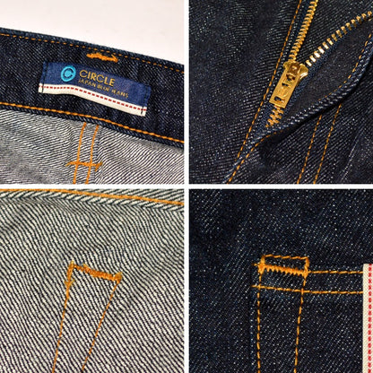 JAPAN BLUE JEANS -CIRCLE- "J301" 14.8oz Denim STRAIGHT