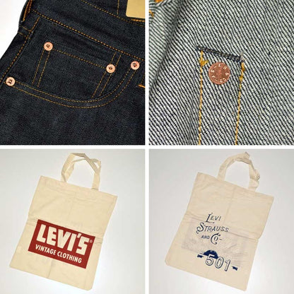 LEVI'S VINTAGE CLOTHING "47501-0224" 501XX 1947 Model 501 JEANS (organic cotton)