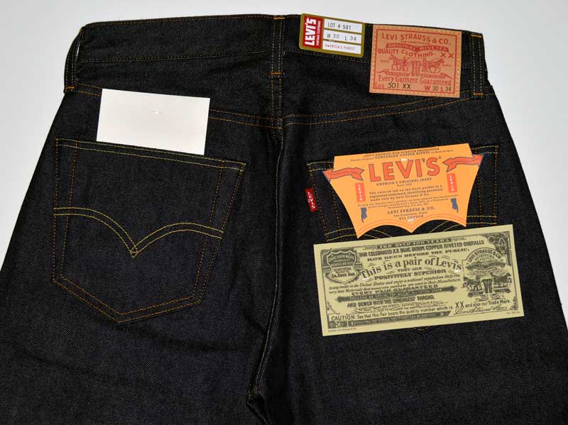 Levis 501xx vintage best sale