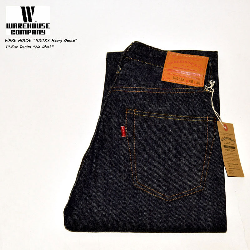 WARE HOUSE "1001XX Heavy Ounce" 14.5oz STRAIGHT