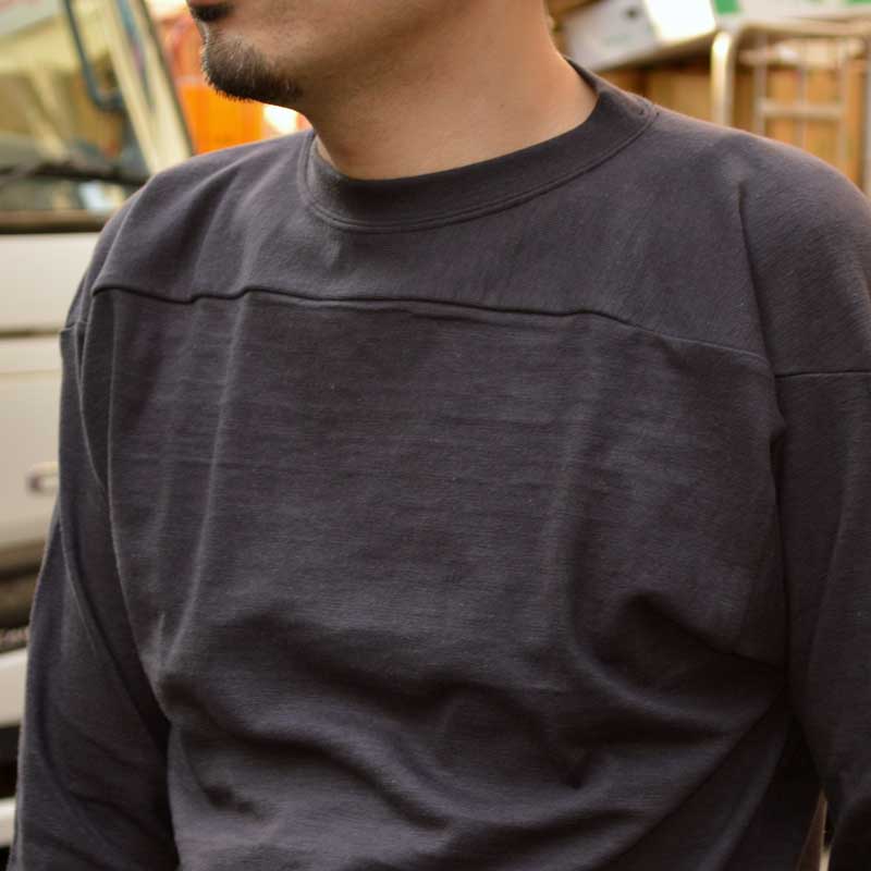 WARE HOUSE "4063" 3/4 Sleeve Football T-shirt