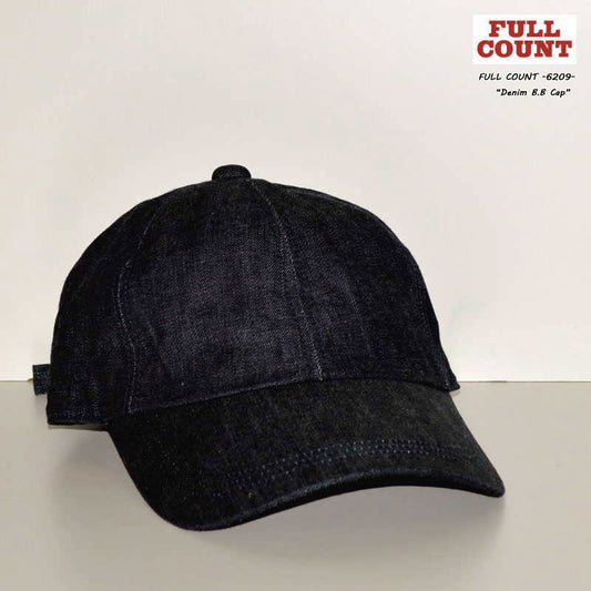 FULL COUNT ”6209” DENIM BASEBALL CAP