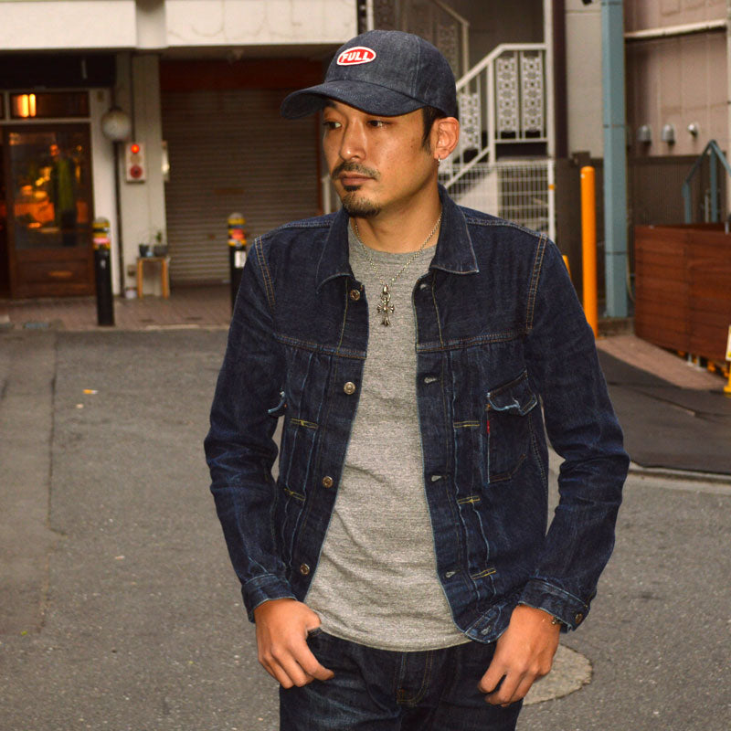 FULL COUNT ”6770” FULL Emblem Denim B.B.Cap