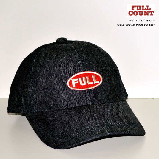 FULL COUNT ”6770” FULL Emblem Denim B.B.Cap