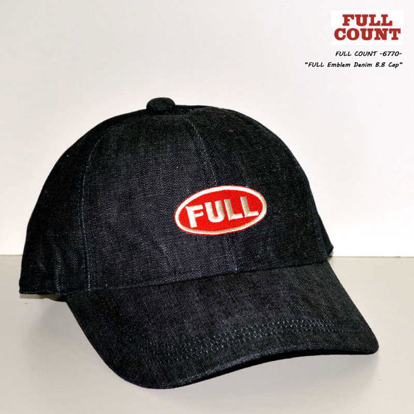 FULLCOUNT ”6770” FULL Emblem Denim B.B.Cap