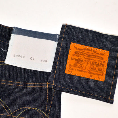 bridge "BR04S" TAPERED 13.5oz 01DENIM