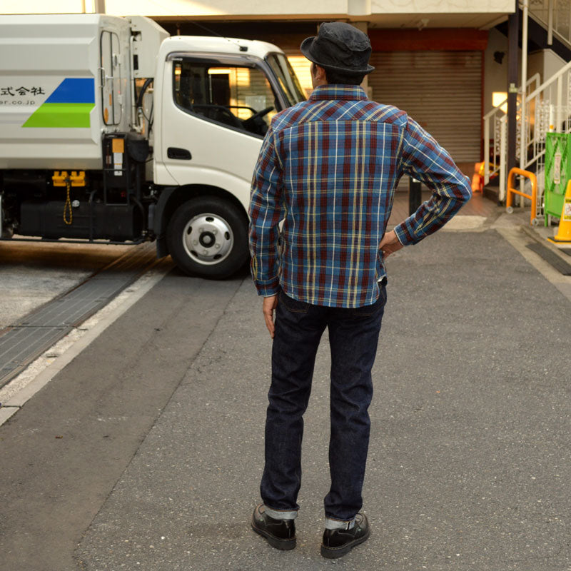 bridge "BR05S" REGULAR STRAIGHT 13.5oz 01DENIM