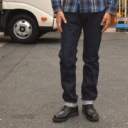 bridge "BR05S" REGULAR STRAIGHT 13.5oz 01DENIM