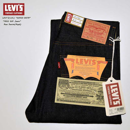 LEVI'S VINTAGE CLOTHING "50155-0079" 501XX 1955 Model 501 JEANS (organic cotton)