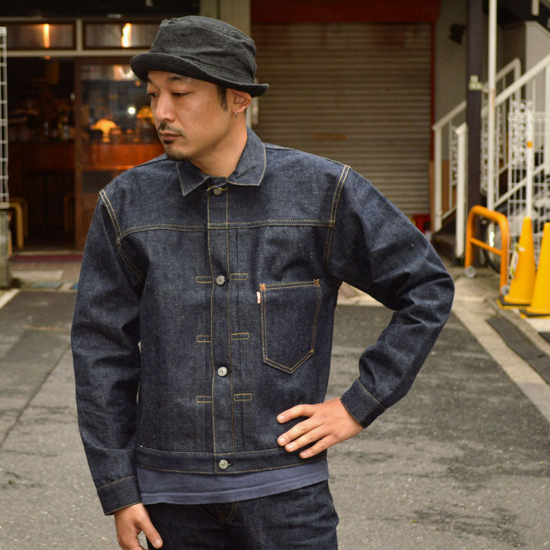 Dead Stock Blue  (WARE HOUSE)  "Lot.S2000XX" DENIM JACKET WW2Model