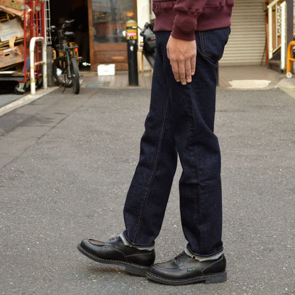 Black Friday!! 30%OFF!! stitch "SJ101" 14oz Selvedge Denim Straight