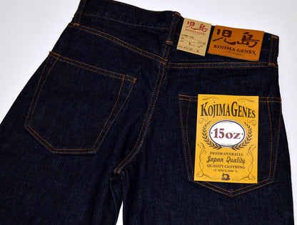 KOJIMA GENES "RNB-102S" 15oz Selvedge Slim