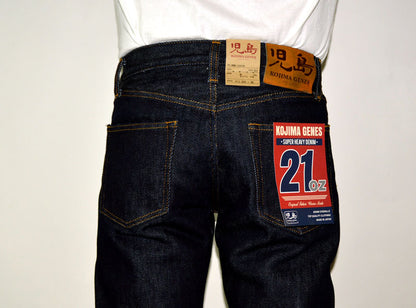 SALE!! 20%OFF!! KOJIMA GENES "RNB-1221R" 21oz Zipper Fly Straight