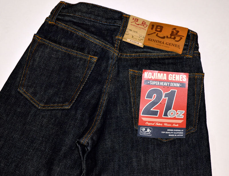 SALE!! 20%OFF!! KOJIMA GENES "RNB-1221R" 21oz Zipper Fly Straight