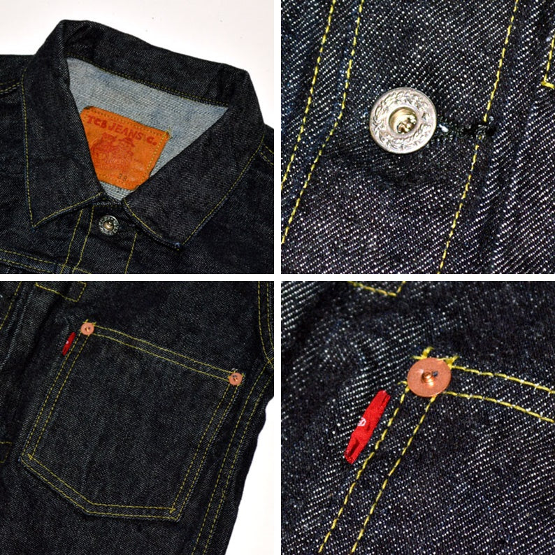 TCB jeans "S40's JK" 14oz 40's DENIM JACKET