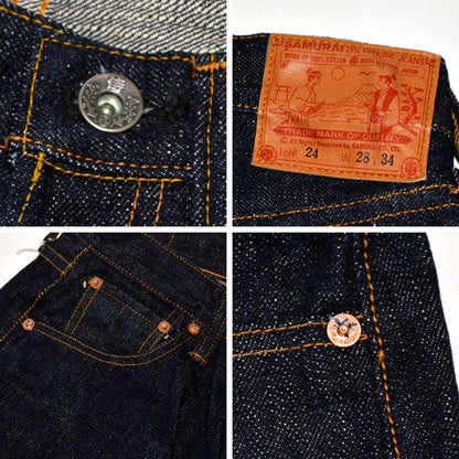 SAMURAI JEANS "S5000VX2" 17oz Denim New ZERO Model