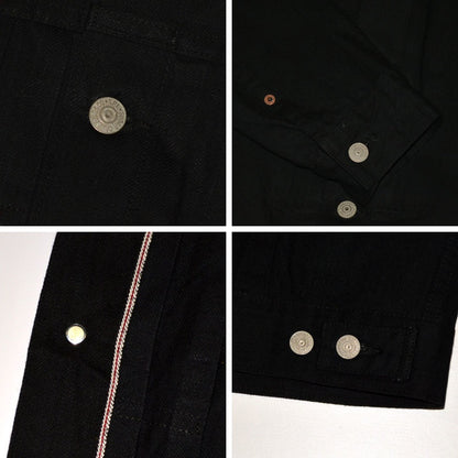 SUGAR CANE "SC14601 13oz. BLACK DENIM 1953 MODEL