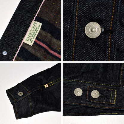 SUGAR CANE "SC15210" 14.25oz. DENIM BLANKET LINED JACKET