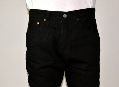 SUGAR CANE "SC41470" 13oz Black Denim SLIM FIT