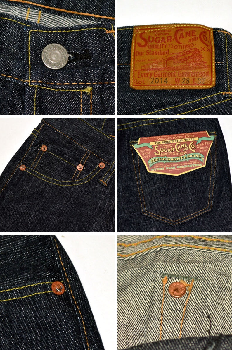 SUGAR CANE "SC42014" 12oz Denim 1947model type3 SLIM FIT