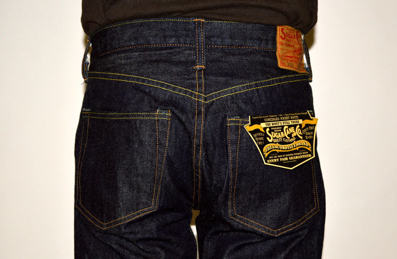 SUGAR CANE "SC42021" 14.25oz Standard Denim 2021 Model Slim Fit