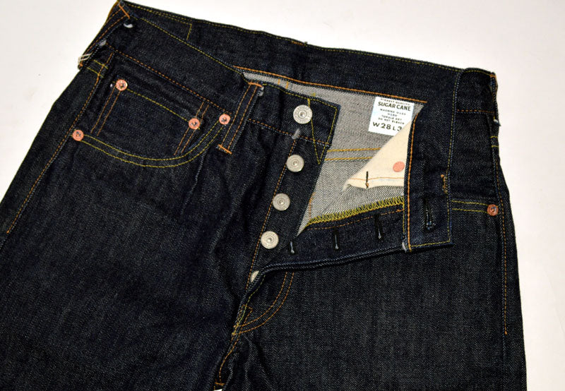 SUGAR CANE "SC42021" 14.25oz Standard Denim 2021 Model Slim Fit