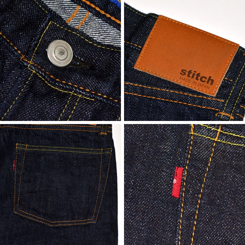 stitch "SJ104" 14oz Selvedge Denim Tapered