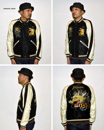 TAILOR TOYO "TT15273-119" “DRAGON HEAD” × “JAPAN MAP”  SOUVENIR JACKET